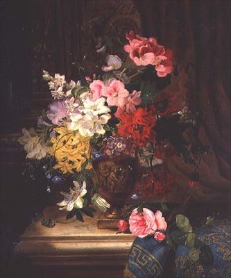 Une Nature Morte de Fleurs - William John Wainwright
