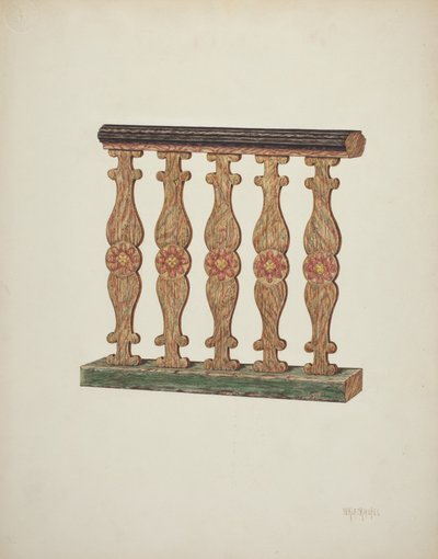 Barrière de chœur, 1939 - William Kieckhofel