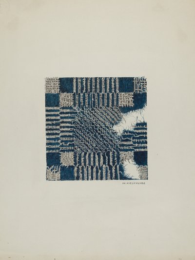 Section de couverture, vers 1940 - William Kieckhofel