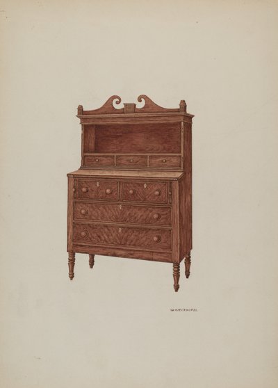 Secrétaire, 1935-1942 - William Kieckhofel
