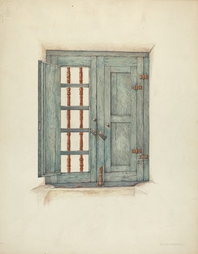 Volets et détails, c. 1939 - William Kieckhofel