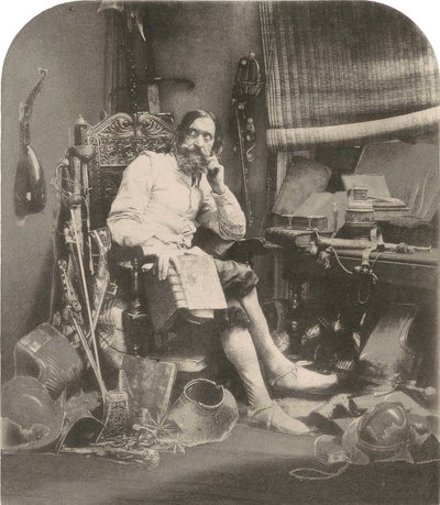 Don Quichotte dans son étude - William Lake Price, Photo Galvano Graphic Company