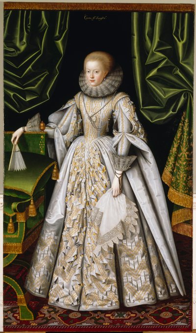 Anne Cecil, Comtesse de Stamford vers 1615 - William Larkin