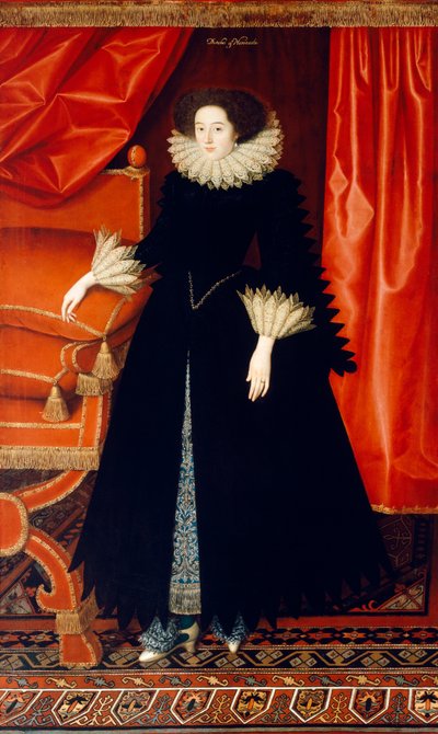 Elizabeth Bassett vers 1615 - William Larkin