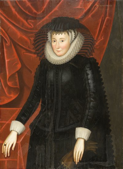 Portrait de Lady Katherine Smythe Scott (vers 1564-1616) - William Larkin