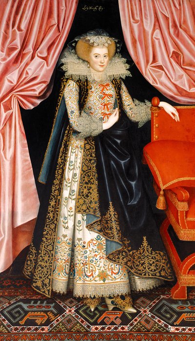 Probablement Elizabeth Cary, née Tanfield, c.1615 - William Larkin