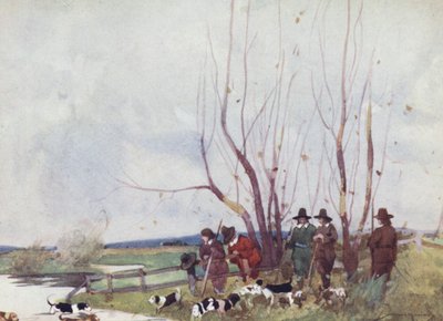 Illustration pour Le Pêcheur Complet par Izaak Walton - William Lee Hankey