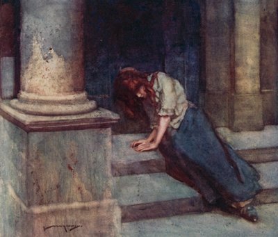 Illustration pour Le Village abandonné par Oliver Goldsmith - William Lee Hankey