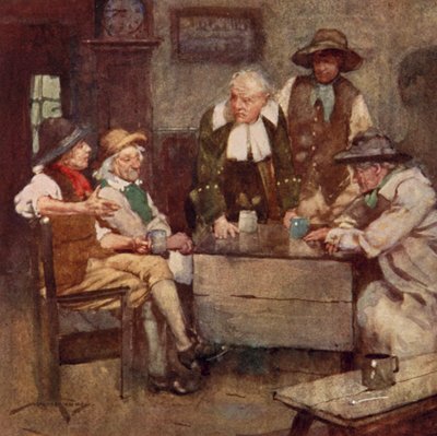 Illustration pour Le Village abandonné par Oliver Goldsmith - William Lee Hankey