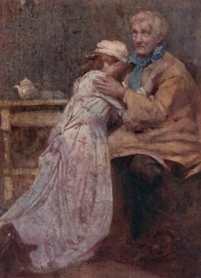 Illustration pour Le Village Abandonné par Oliver Goldsmith - William Lee Hankey