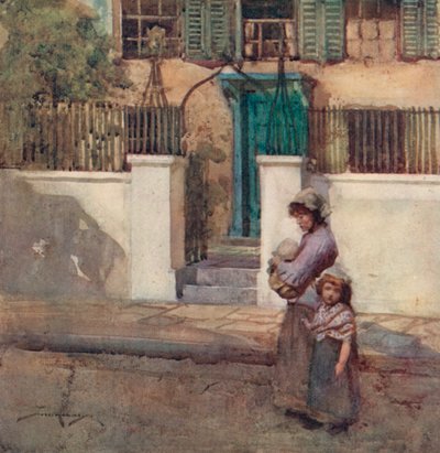 Illustration pour Le Village Abandonné par Oliver Goldsmith - William Lee Hankey
