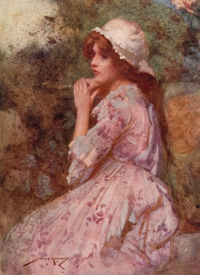 Illustration pour Le Village Abandonné par Oliver Goldsmith - William Lee Hankey