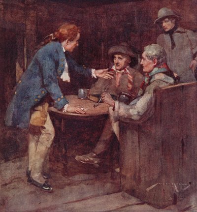 Illustration pour Le Village déserté par Oliver Goldsmith - William Lee Hankey