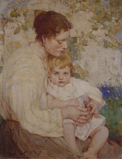 Mère et enfant - William Lee Hankey