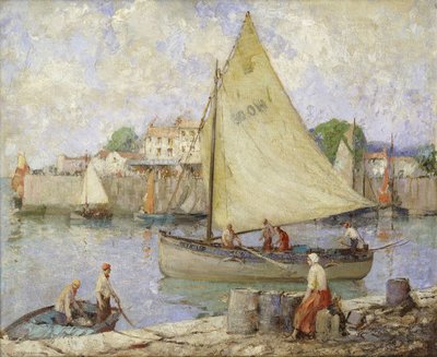 En Route pour le Lieu de Pêche, Honfleur - William Lee Hankey
