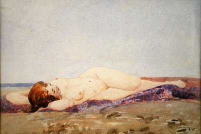 Nu allongé - William Lee Hankey