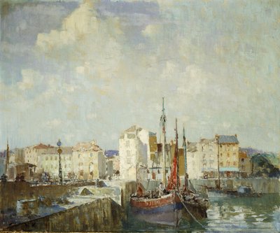 Le Port Intérieur, Dieppe - William Lee Hankey