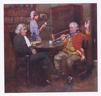 Pleura sur ses blessures, ou des récits de douleur terminés, épaula sa béquille et montra comment les champs étaient gagnés - William Lee Hankey