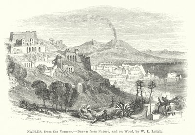 Naples, depuis le Vomero - William Leighton (after) Leitch