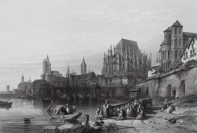 La ville de Cologne, sur le Rhin - William Leighton (after) Leitch