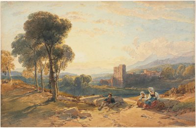 Paysage, Italie - William Leighton Leitch