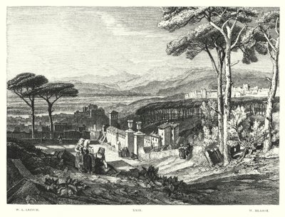 Childe Harold de Lord Byron, Chant IV, Strophe 174 (gravure) - William Leighton Leitch