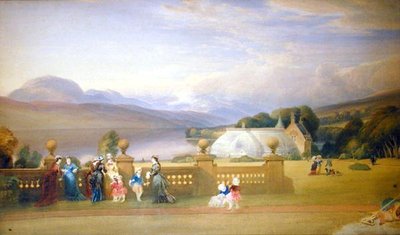 Le jardin de M. Muir sur le Gareloch - William Leighton Leitch