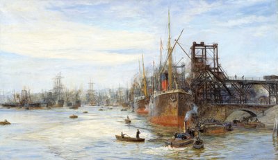 Barry Docks - William Lionel Wyllie