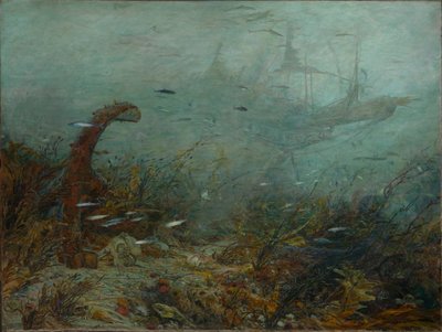 Le casier de Davy Jones, c.1870-1920 - William Lionel Wyllie