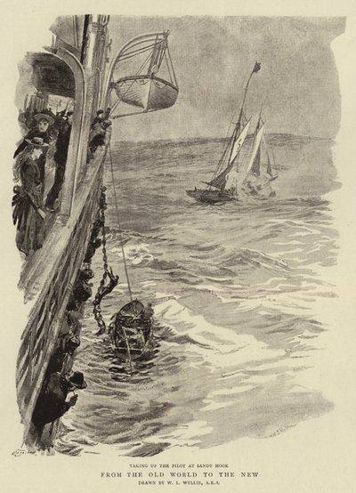 Du Vieux Monde au Nouveau - William Lionel Wyllie