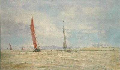 Fort Hoo, rivière Medway - William Lionel Wyllie