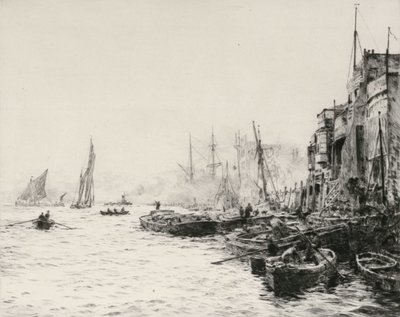 Vieux Limehouse - William Lionel Wyllie