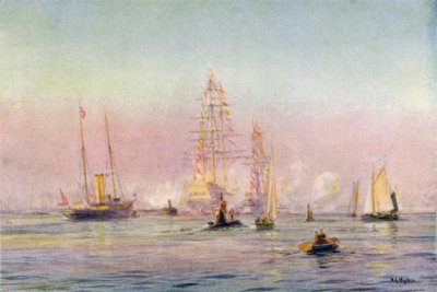 Port de Portsmouth, 1912 - William Lionel Wyllie