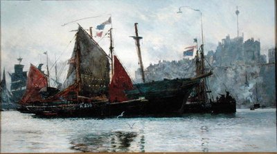 Port de Ramsgate - William Lionel Wyllie