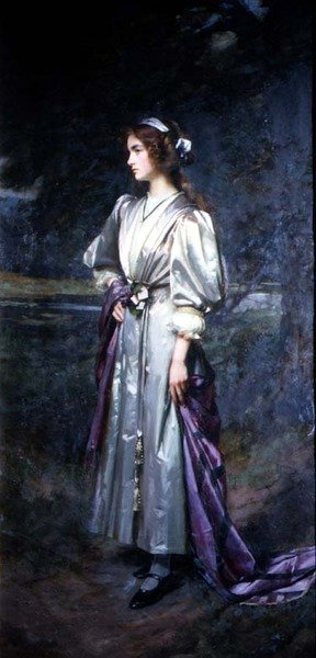Portrait de Mary Logsdail, la fille de l