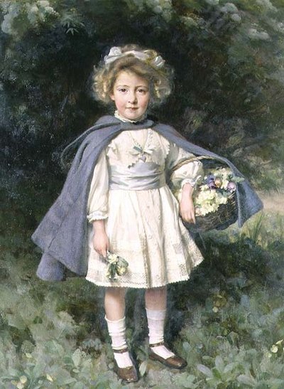 Portrait de Patricia Anley - William Logsdail