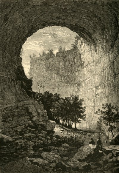 Tunnel naturel, 1872 - William Ludwell Sheppard