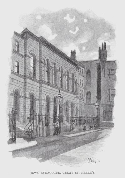 Synagogue juive, Great St Helen