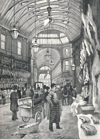 Leadenhall Market, 1891 - William Luker