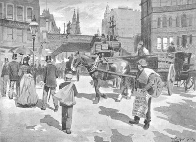 Ludgate Circus, 1891 - William Luker