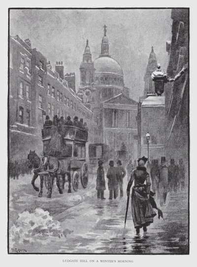 Ludgate Hill un matin d