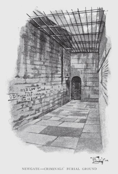 Newgate, cimetière des criminels - William Luker