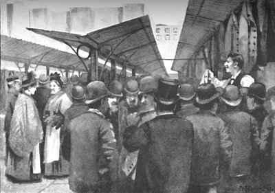 Marché aux vieux vêtements, Houndsditch, 1891 - William Luker