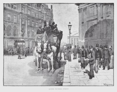 Queen Victoria Street - William Luker