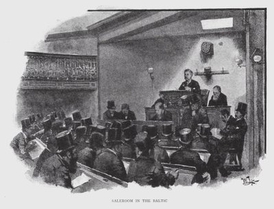 Salle de vente dans la Baltique - William Luker