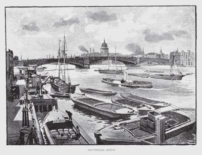 Southwark Bridge - William Luker