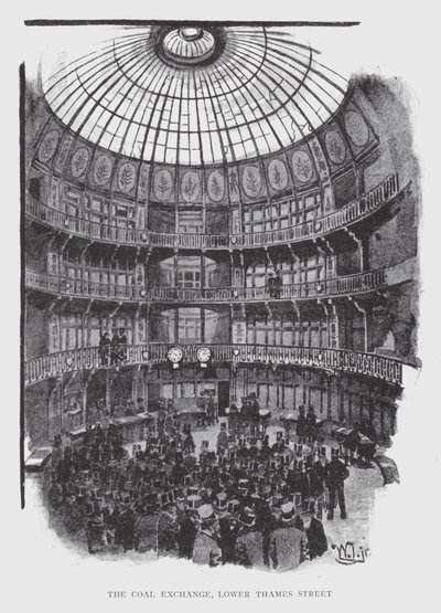 La Bourse du Charbon, Lower Thames Street - William Luker