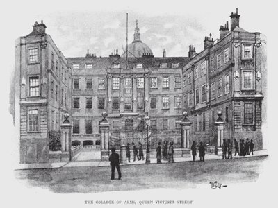 Le Collège des Armoiries, rue de la Reine Victoria - William Luker