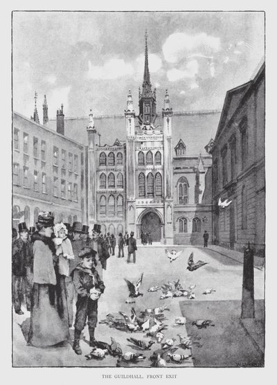 Guildhall, Sortie principale - William Luker