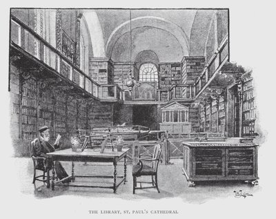 La Bibliothèque, cathédrale Saint-Paul - William Luker